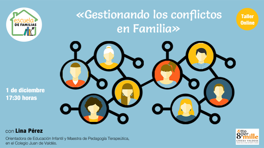 Taller de #EscuelaDeFamilias: "Gestionando los conflictos en familia"
